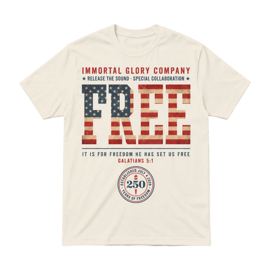 Free tee — White