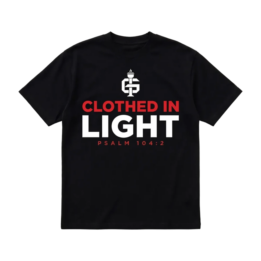 Light tee — Black