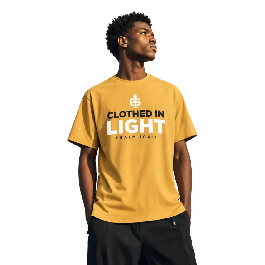 Light tee — Gold — alternate view