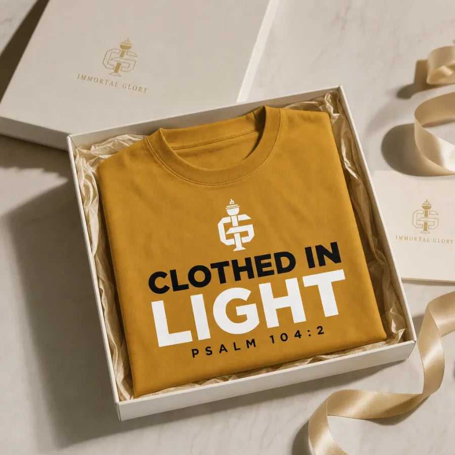 Light tee — Gold — alternate view