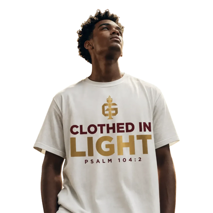 Light tee — White — alternate view