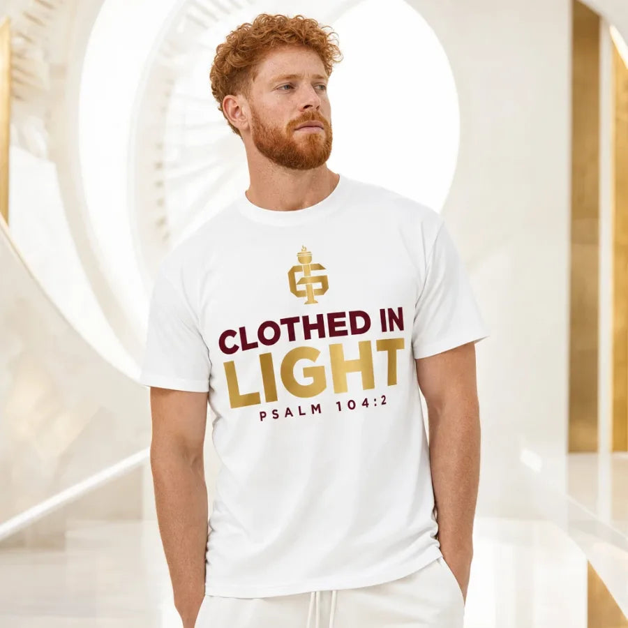 Light tee — White — alternate view