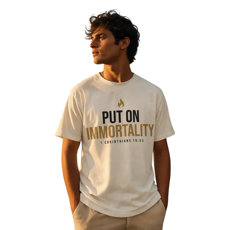 Put On tee — White — alternate view