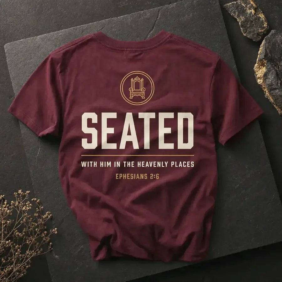 Seated tee — Red