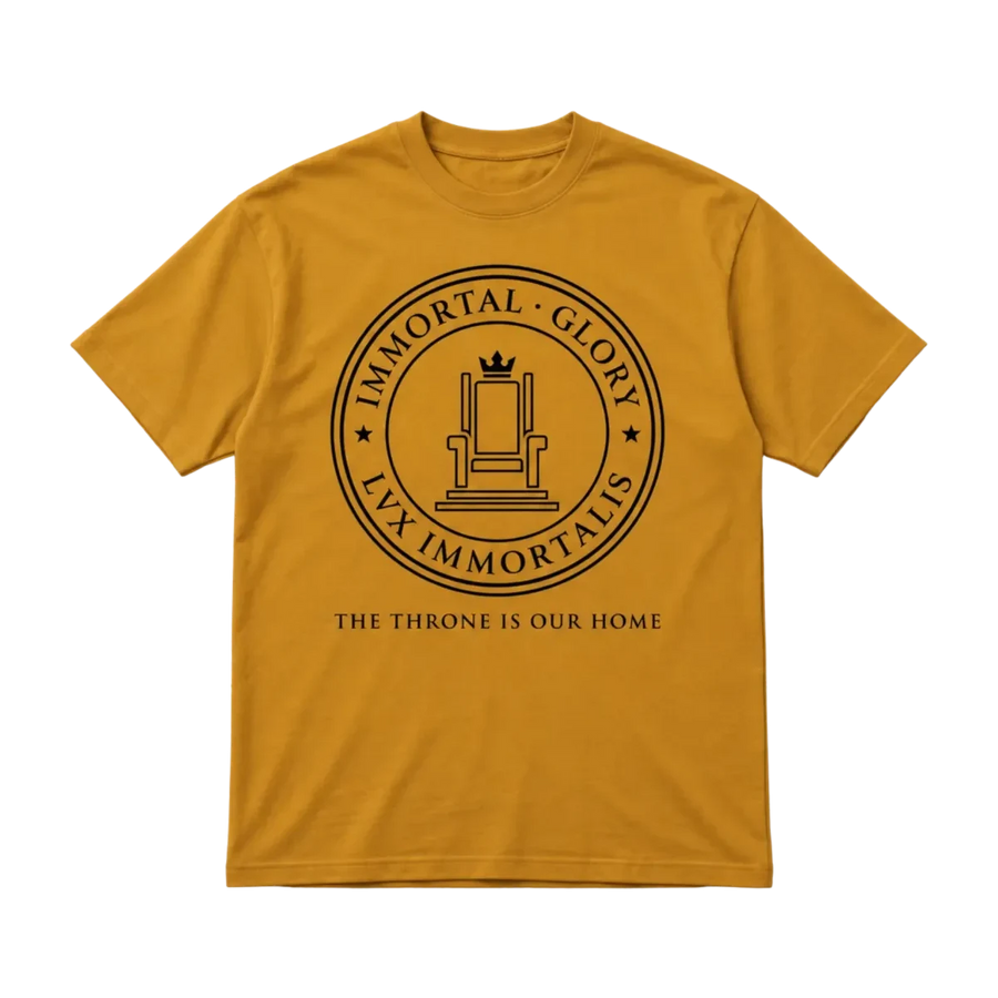 Throne tee — Gold