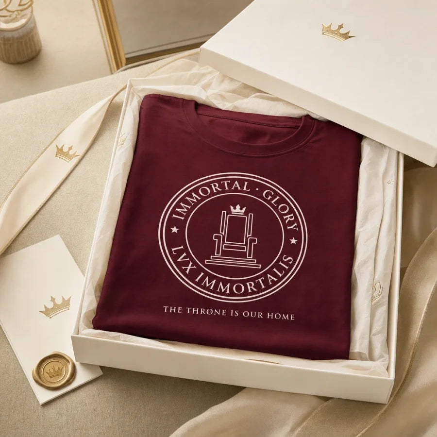 Throne tee — Red — alternate view