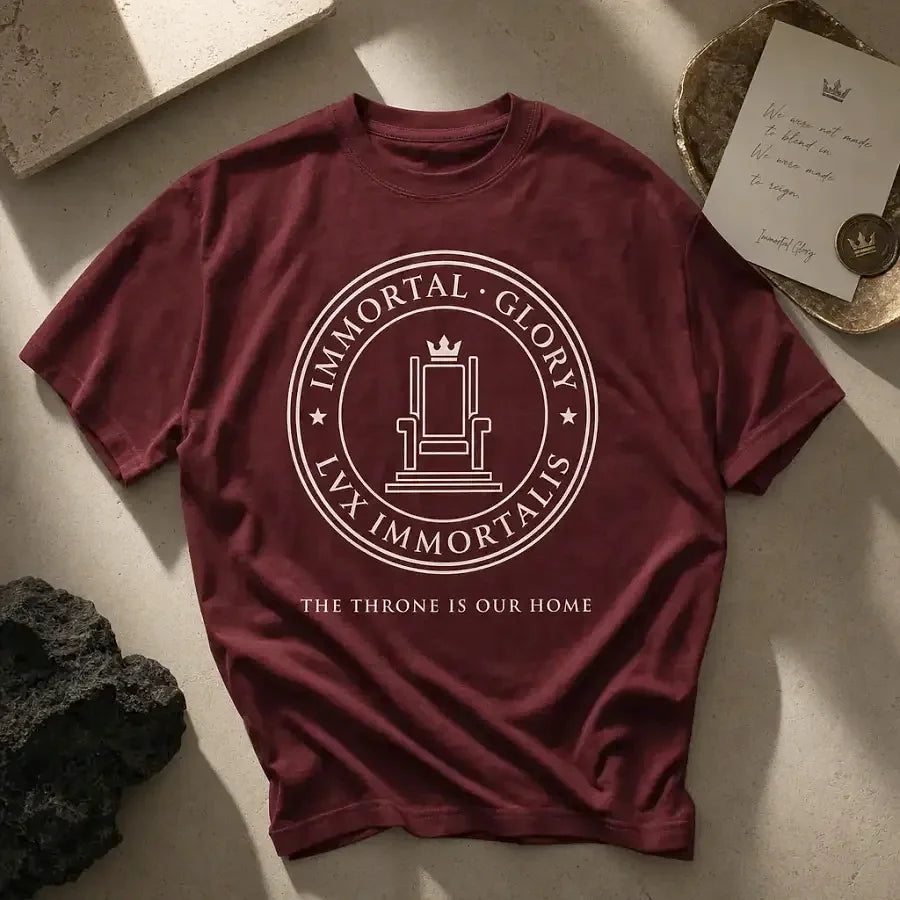 Throne tee — Red