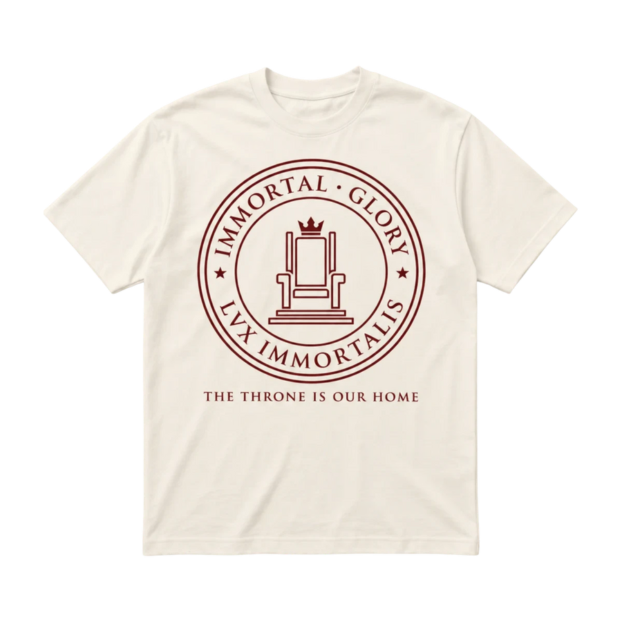 Throne tee — White