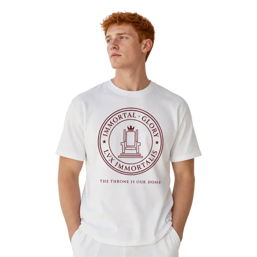 Throne tee — White — alternate view