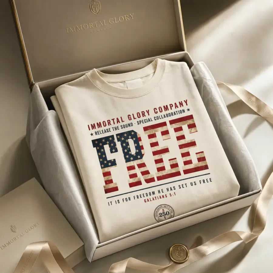 Free tee — White — alternate view