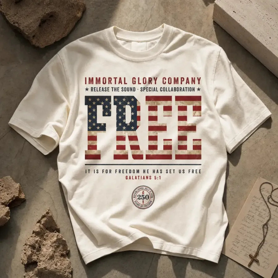 Free tee — White