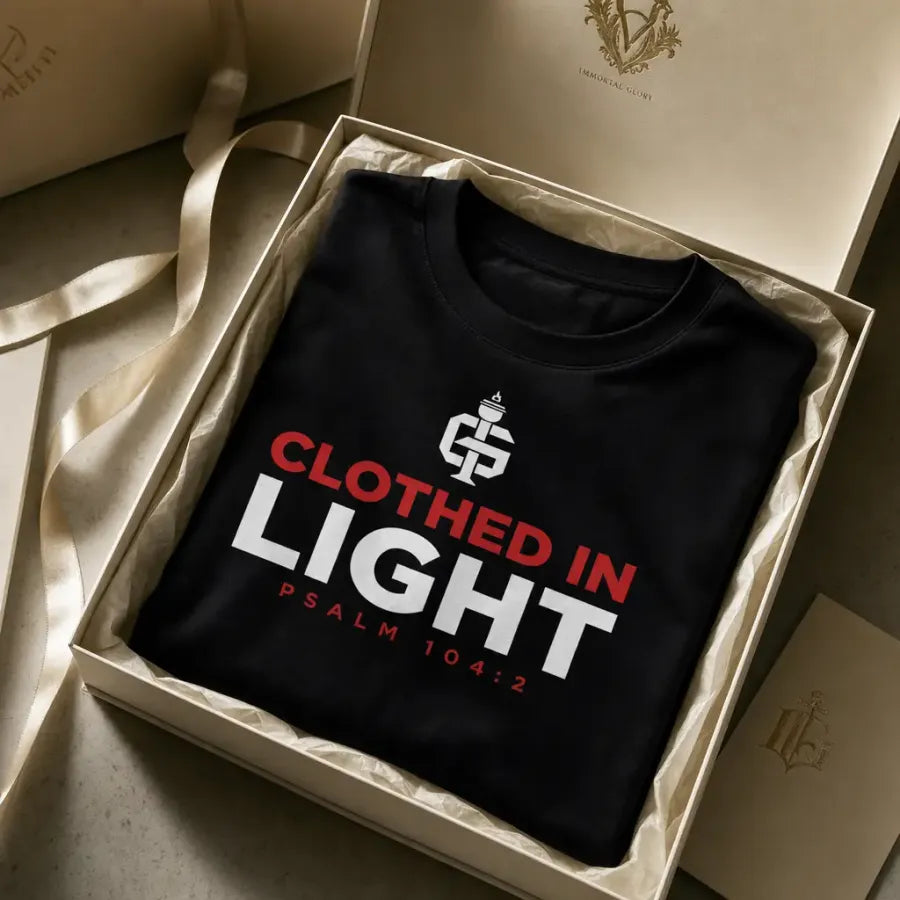 Light tee — Black — alternate view