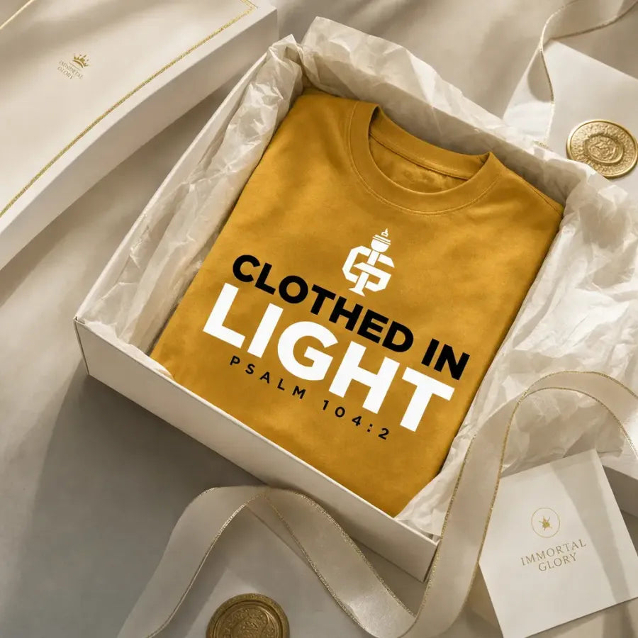 Light tee — Gold — alternate view