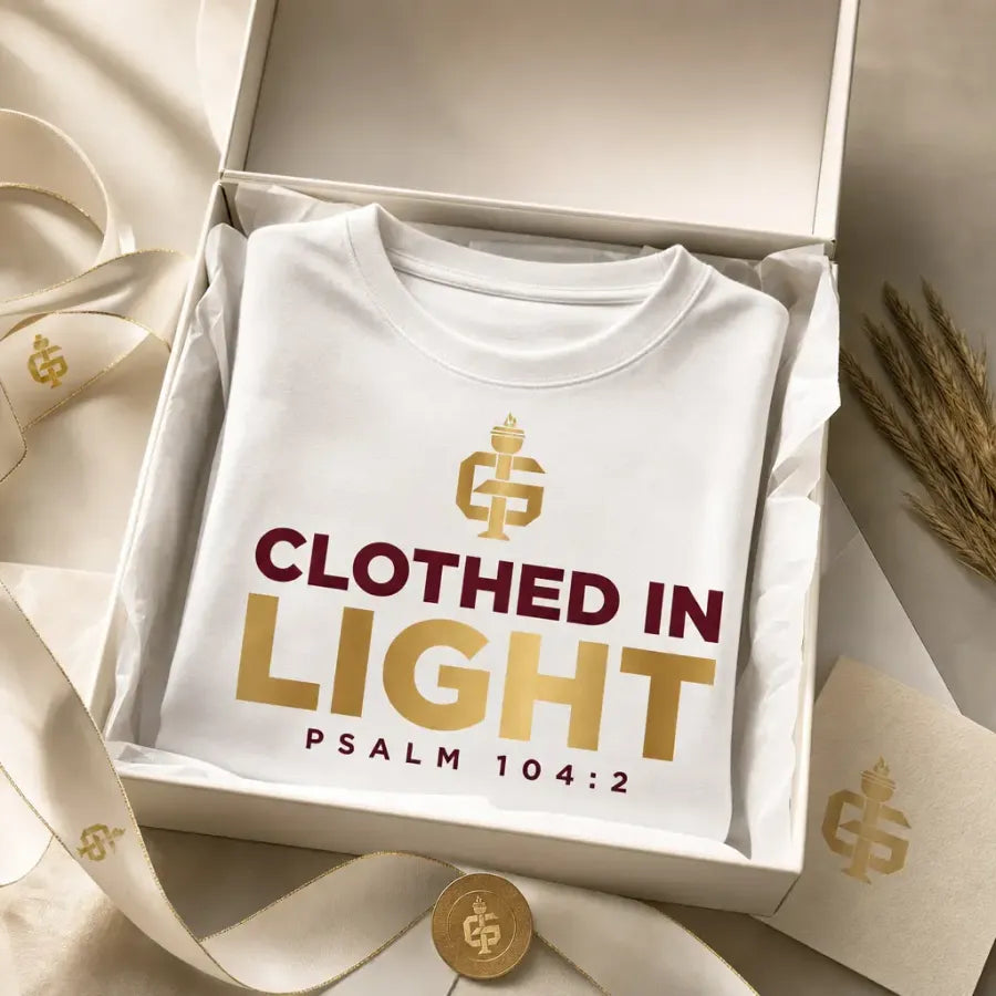Light tee — White — alternate view