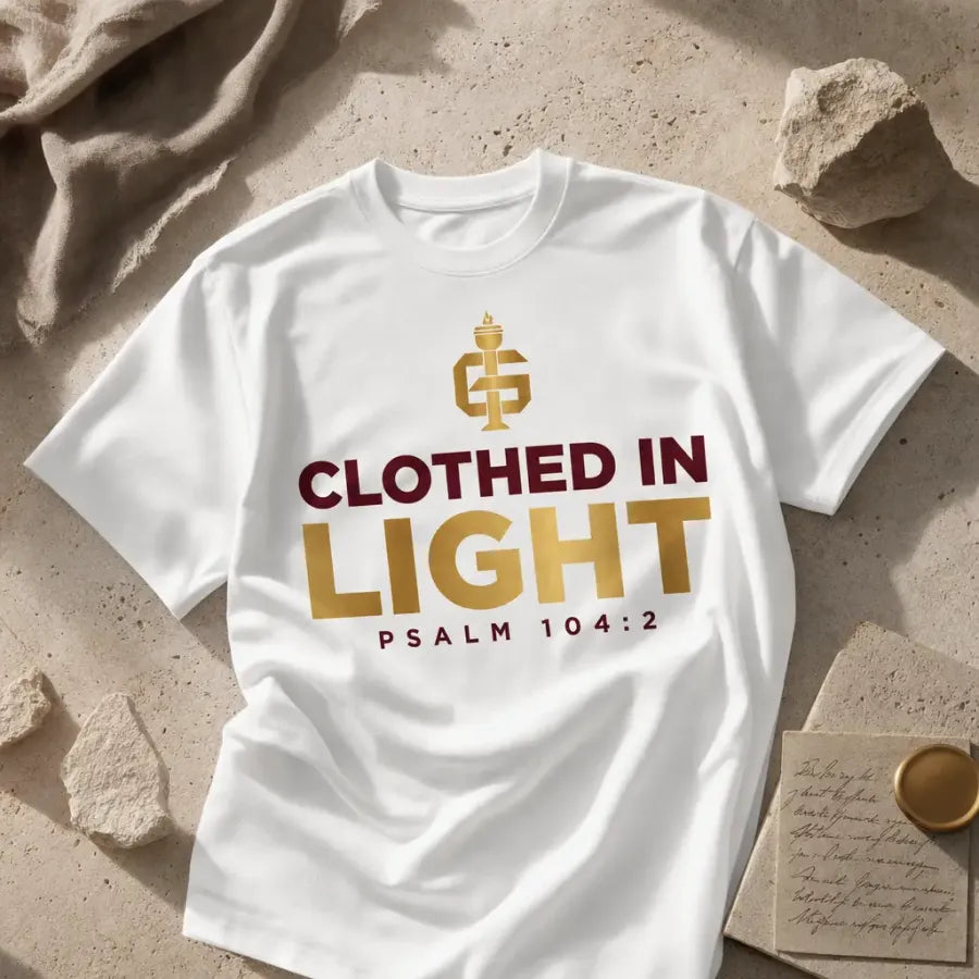Light tee — White