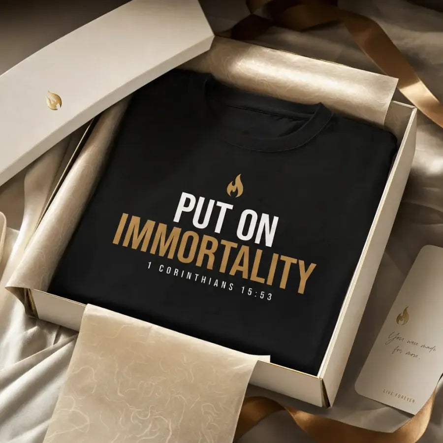 Put On tee — Black — alternate view