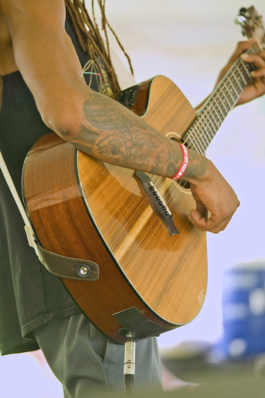 Hands on the strings