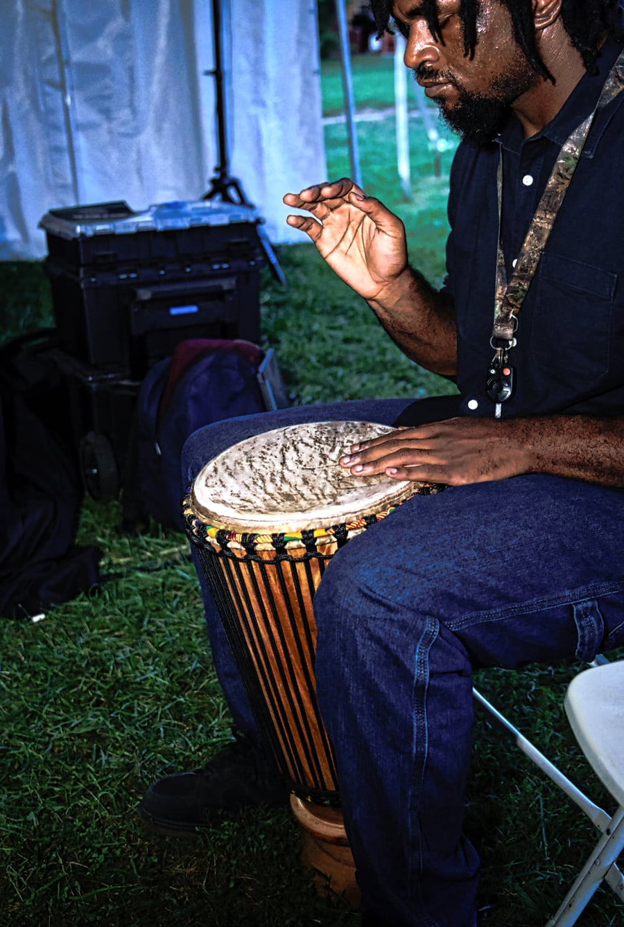 Drumming through the dark