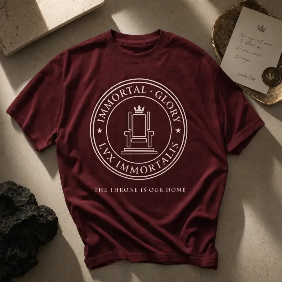 Throne tee — Red