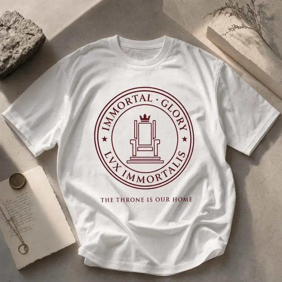 Throne tee — White
